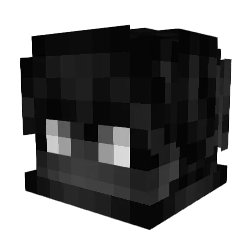 iFosterUS Minecraft avatar head, 3D render