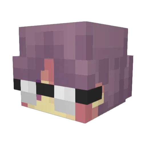 iFroSt1k Minecraft avatar head, 3D render