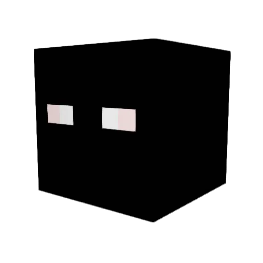 iG12o8 Minecraft avatar head, 3D render