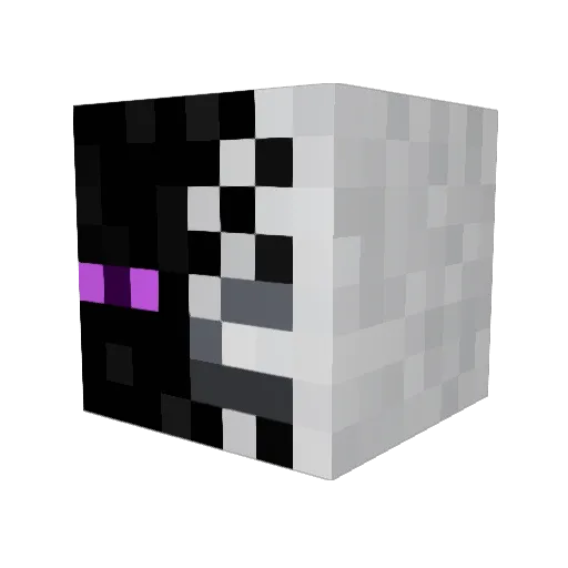 iGHostMaroc Minecraft avatar head, 3D render