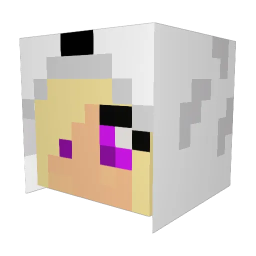 iGRevenant Minecraft avatar head, 3D render