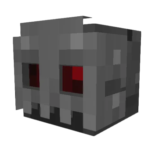 iGameBeta Minecraft avatar head, 3D render