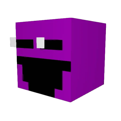 iGeneric Minecraft avatar head, 3D render