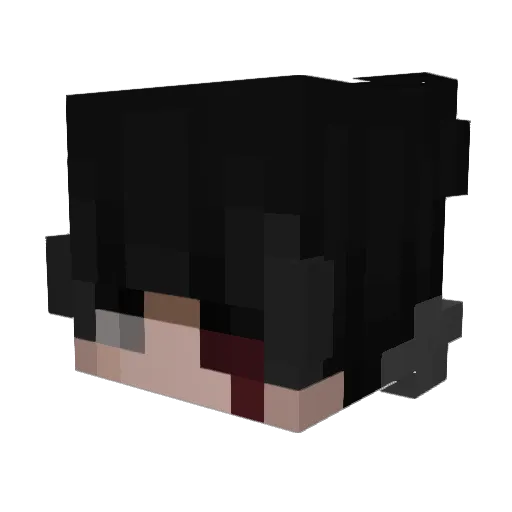 iGoddes Minecraft avatar head, 3D render