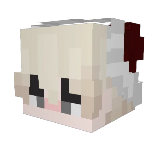iGorvx Minecraft avatar head, 3D render