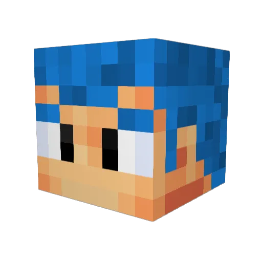 iGotUrSkywalker Minecraft avatar head, 3D render