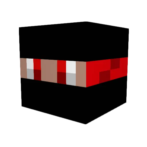 iH3avy Minecraft avatar head, 3D render