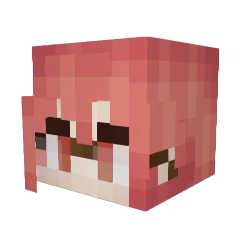 iH_Gaminhs Minecraft avatar head, 3D render
