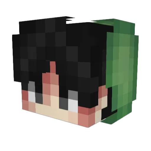 iHalilcan Minecraft avatar head, 3D render