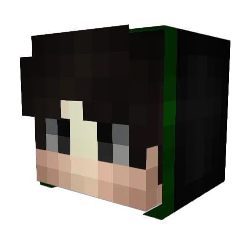 iHelios_ Minecraft avatar head, 3D render