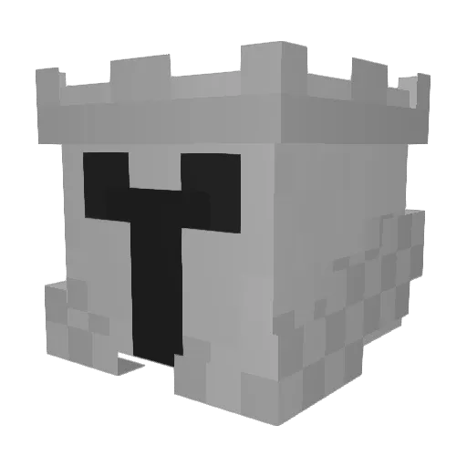 iHidde Minecraft avatar head, 3D render