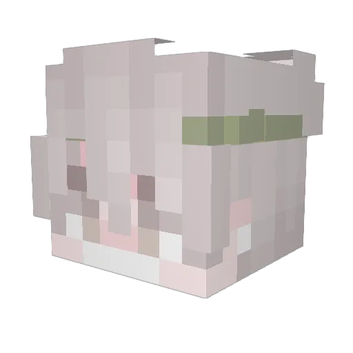 iIBlueMoonIi Minecraft avatar head, 3D render