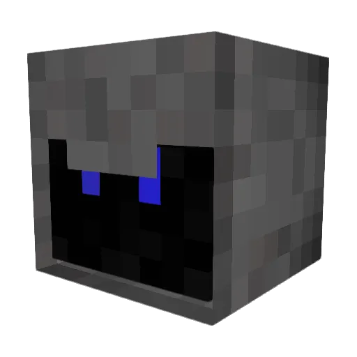 iIM7 Minecraft avatar head, 3D render