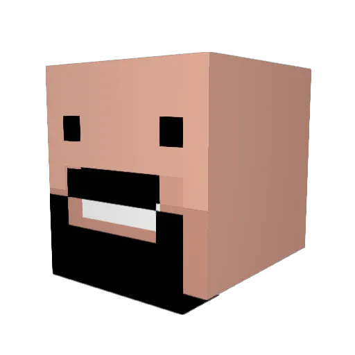 iImFlowZz_ Minecraft avatar head, 3D render