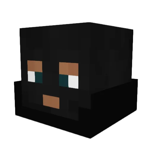 iImHackingg Minecraft avatar head, 3D render