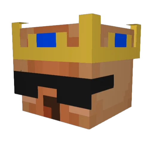 iJack_Nei Minecraft avatar head, 3D render