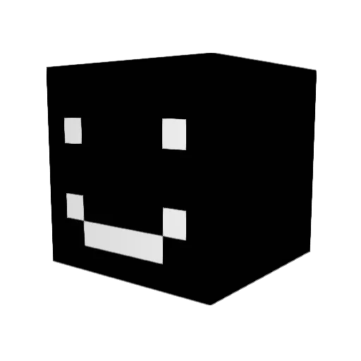 iJelis Minecraft avatar head, 3D render
