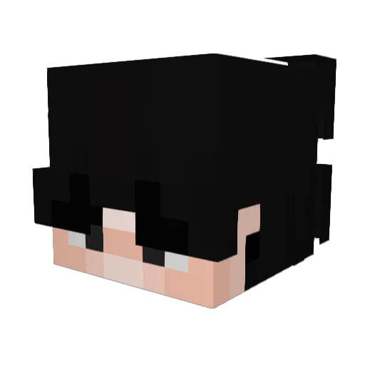iJera Minecraft avatar head, 3D render
