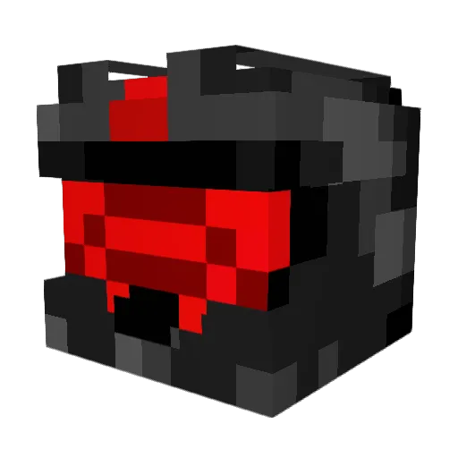 iJetzy Minecraft avatar head, 3D render
