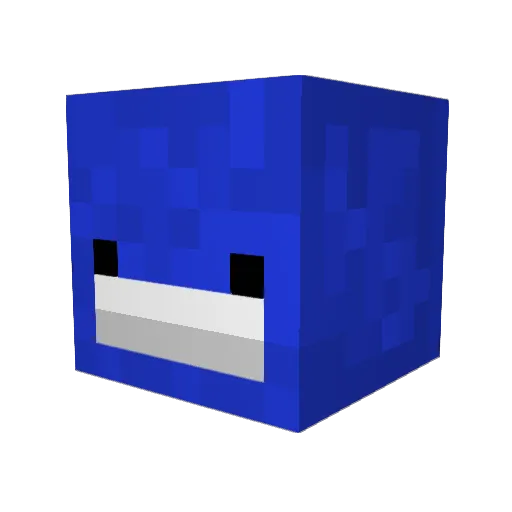 iJggle Minecraft avatar head, 3D render