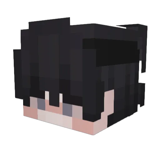 iKE51 Minecraft avatar head, 3D render