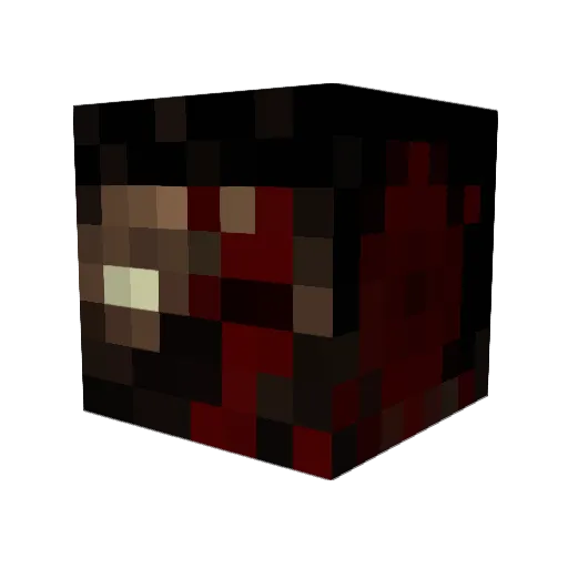 iKaAL Minecraft avatar head, 3D render