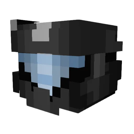 iKenjiC Minecraft avatar head, 3D render