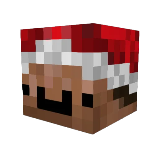 iKennoby Minecraft avatar head, 3D render