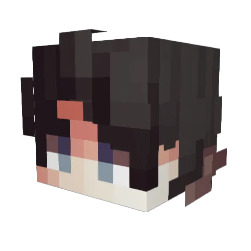 iKeremSwindlerYT Minecraft avatar head, 3D render