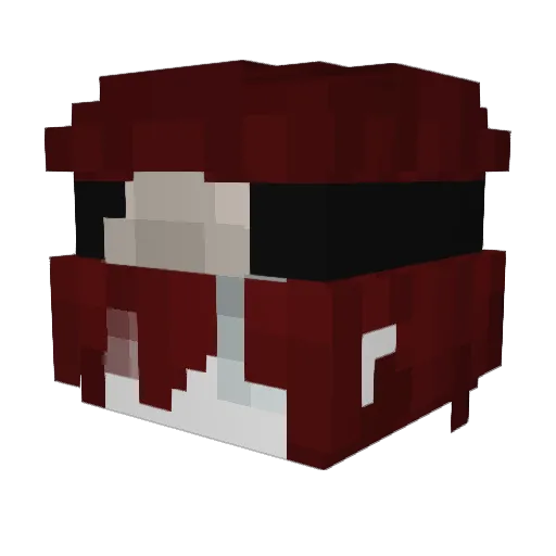 iKhavyn Minecraft avatar head, 3D render