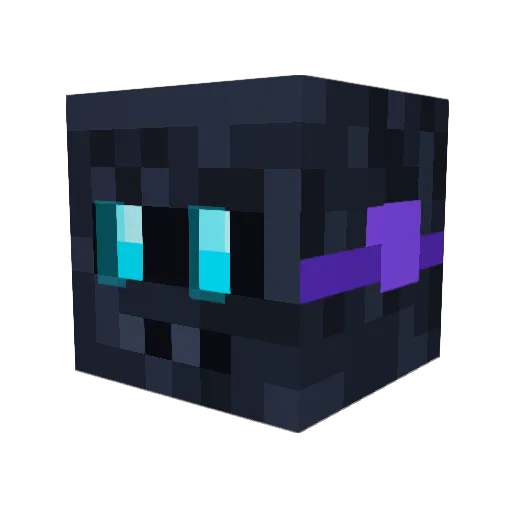 iKlappstuhl Minecraft avatar head, 3D render