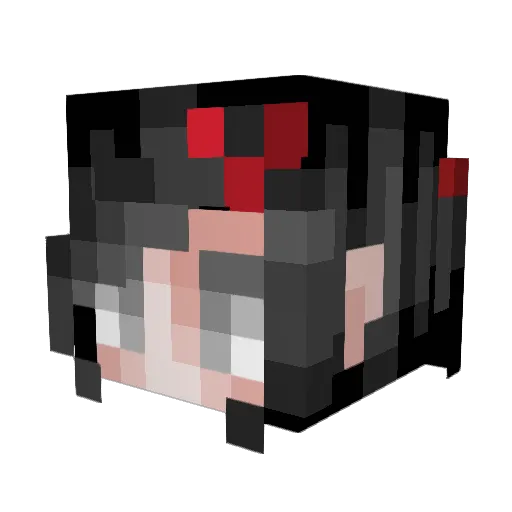iKnowImShattered Minecraft avatar head, 3D render