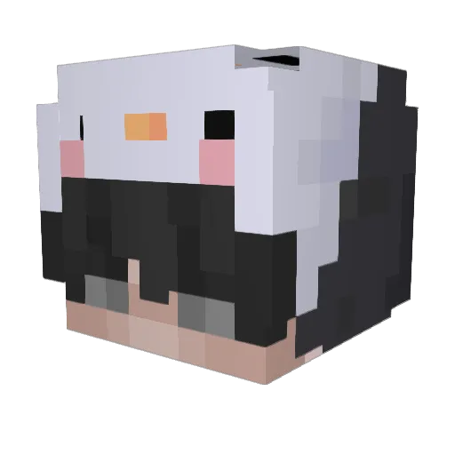 iKodz_ Minecraft avatar head, 3D render