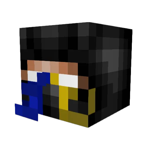 iLaMe__ Minecraft avatar head, 3D render
