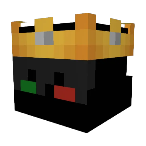 iLeggo Minecraft avatar head, 3D render