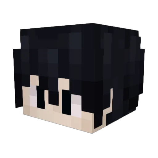 iLeonTz Minecraft avatar head, 3D render