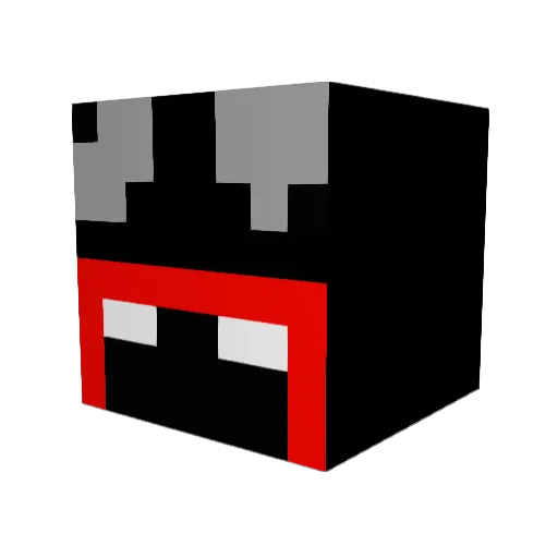 iLikeLilly2 Minecraft avatar head, 3D render