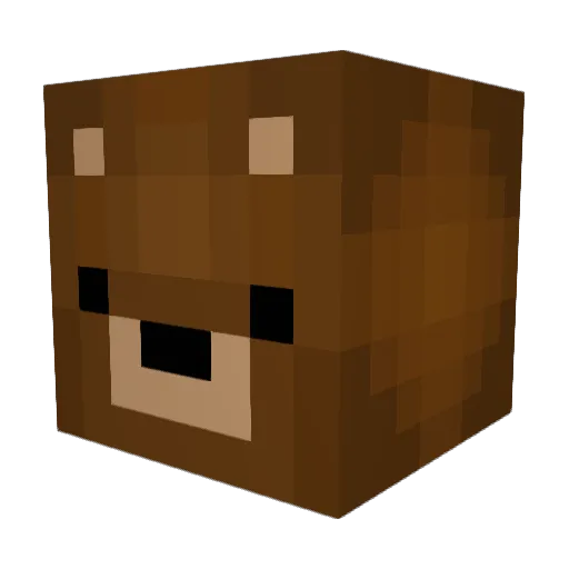 iLikeStarburst Minecraft avatar head, 3D render
