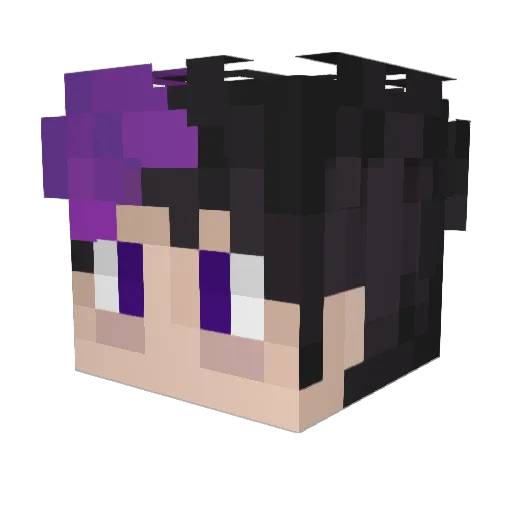 iLmar_6001 Minecraft avatar head, 3D render