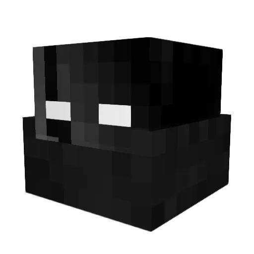 iLone2 Minecraft avatar head, 3D render