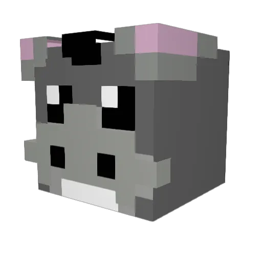 iLordd Minecraft avatar head, 3D render
