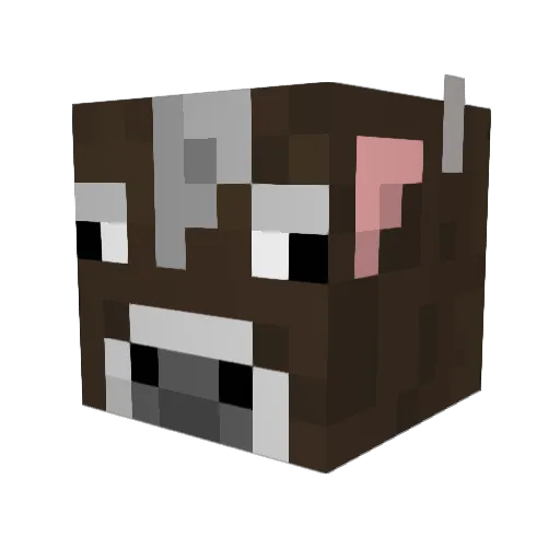iLostMyCarrot Minecraft avatar head, 3D render