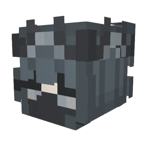 iLoveBites Minecraft avatar head, 3D render