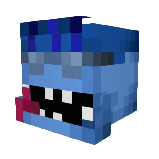 iLoveErkums Minecraft avatar head, 3D render