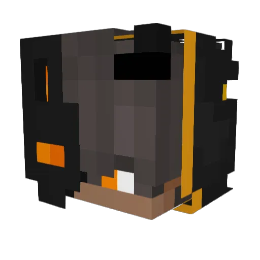 iLoveKidss Minecraft avatar head, 3D render