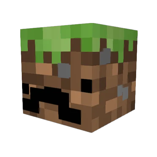 iLukzin Minecraft avatar head, 3D render