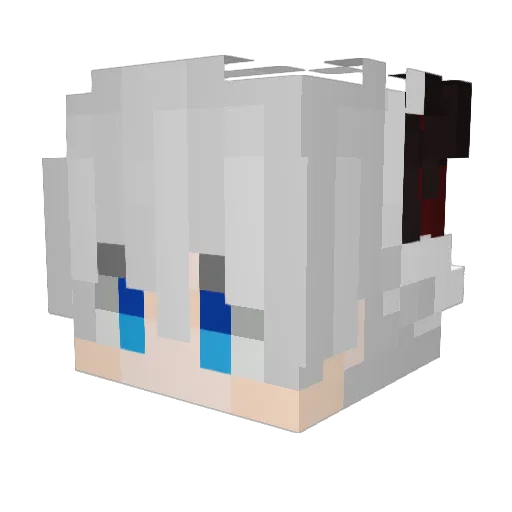 iMArtS_ Minecraft avatar head, 3D render