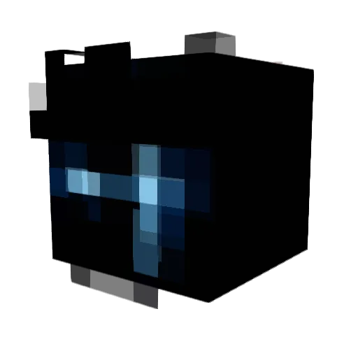 iMMERSED_ Minecraft avatar head, 3D render