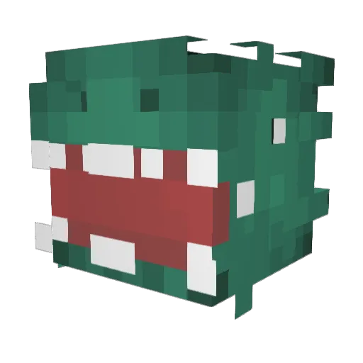iM_THE_TREND Minecraft avatar head, 3D render