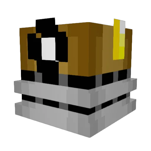 iMadeThis4You Minecraft avatar head, 3D render